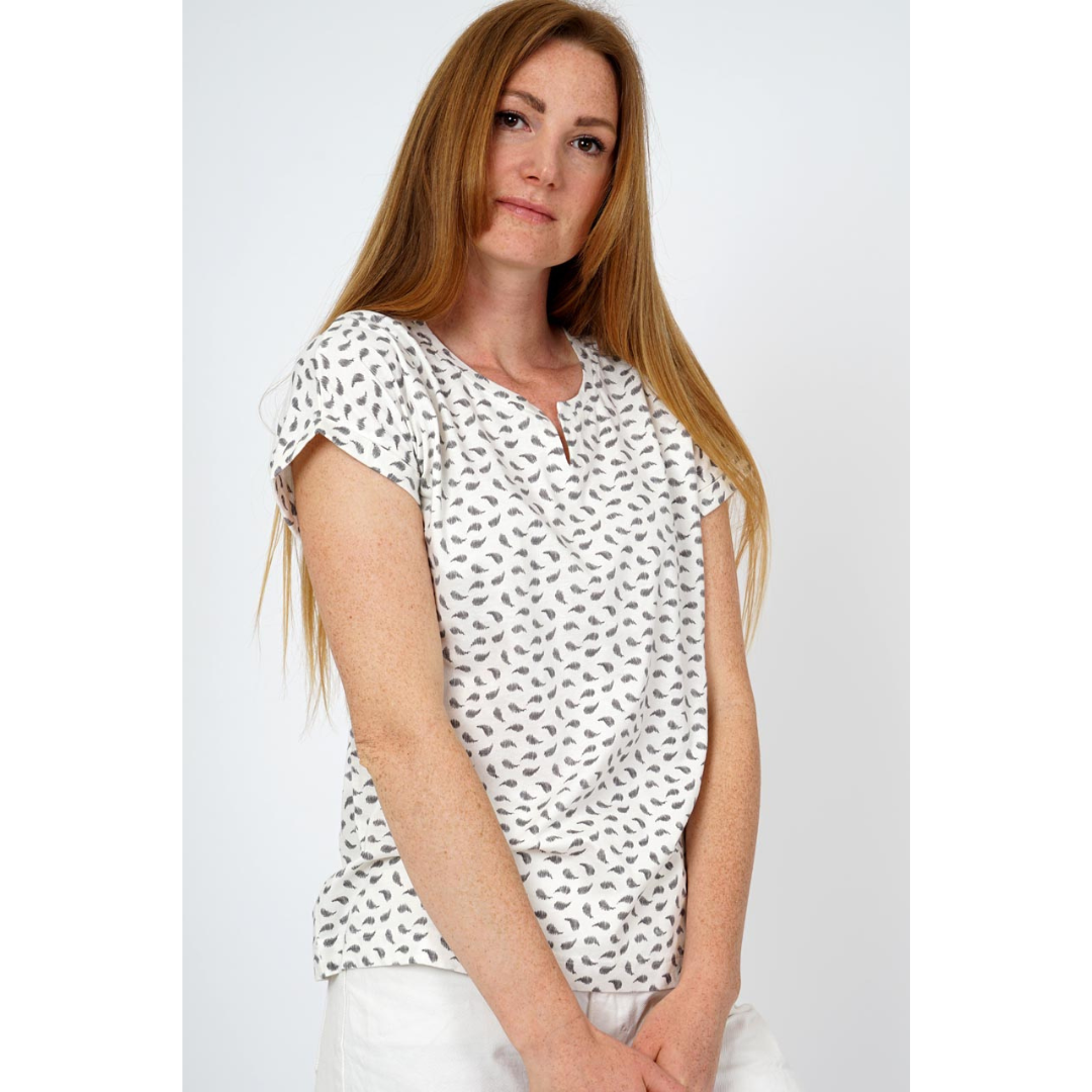 Textil Karntner round neck T-shirt - Off White