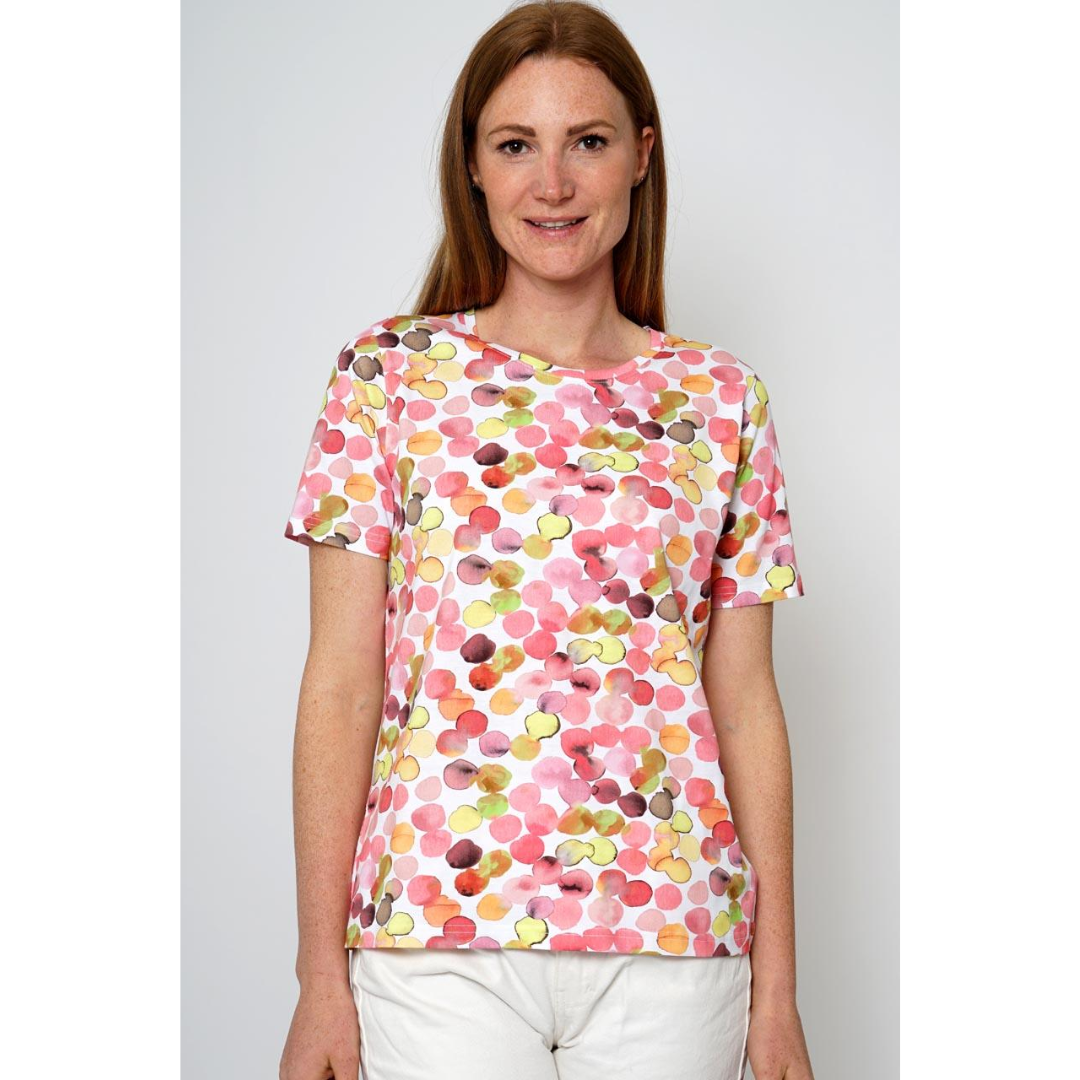 MXO Round Neck T-shirt - Pink