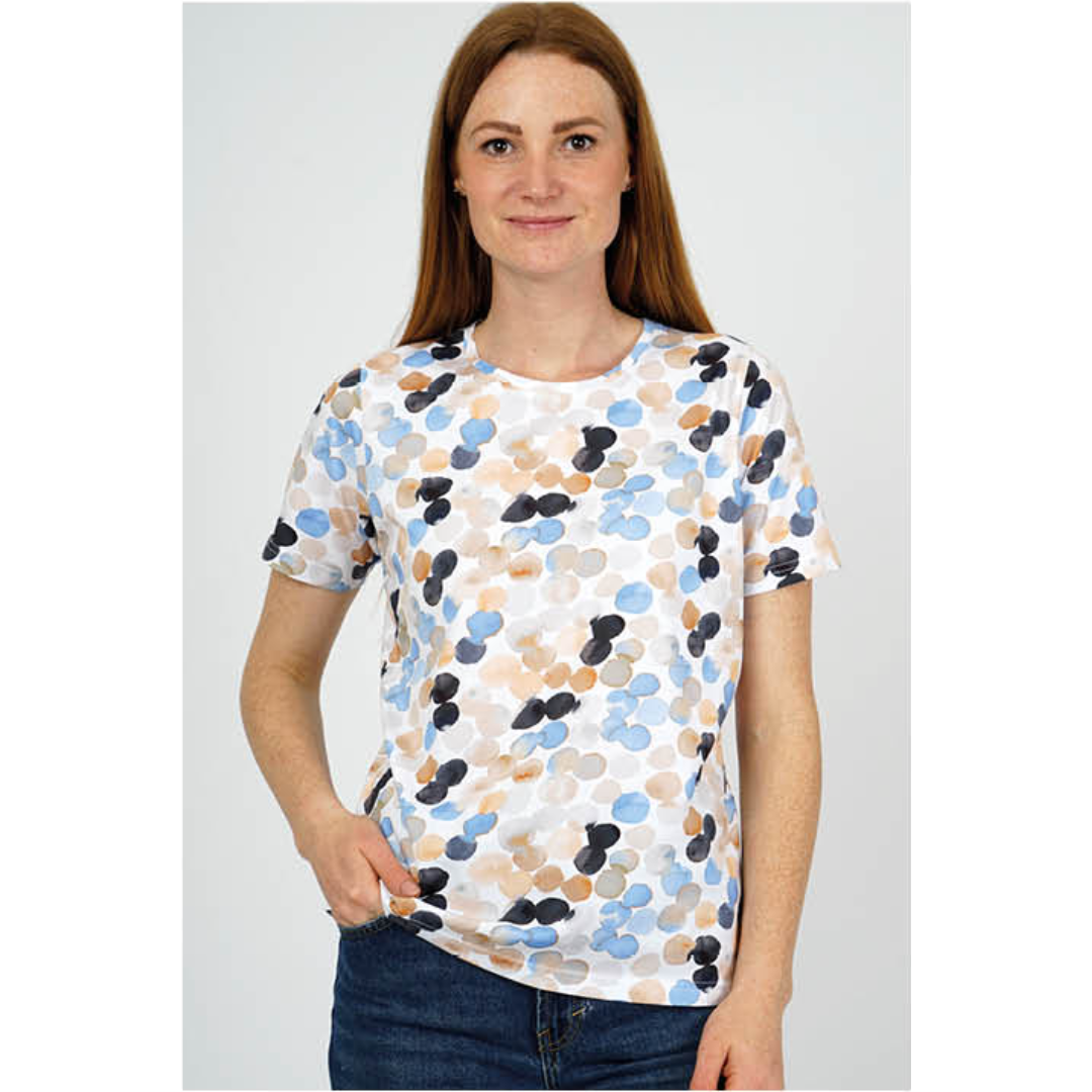 MXO Round Neck T-shirt - Jeans