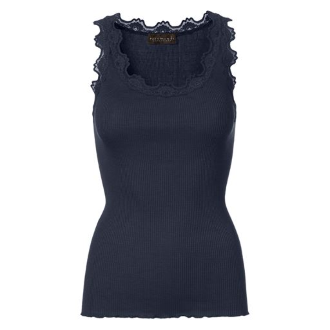 Rosemunde Blondetop - Navy
