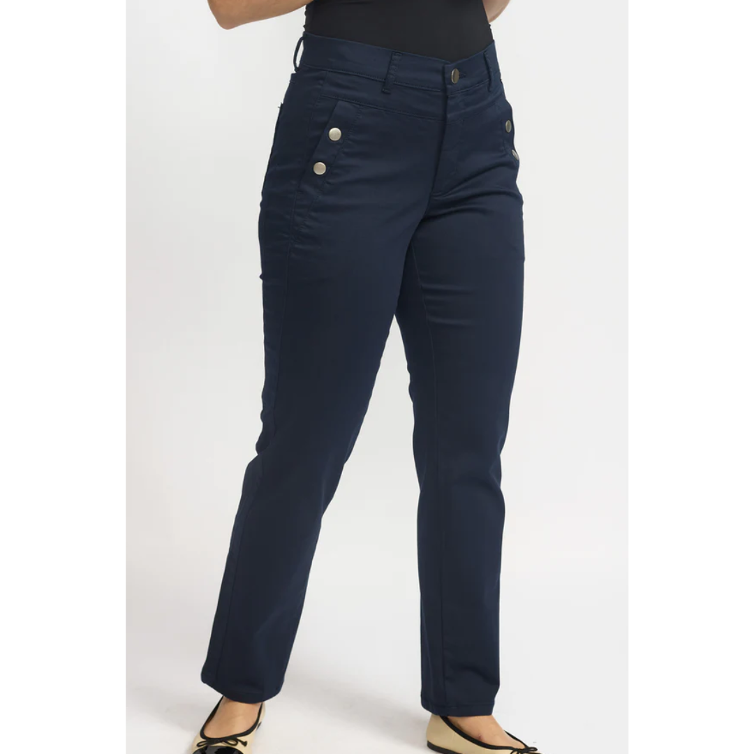 2Biz KARCEMONA Bukser - Navy - Butik VIVI