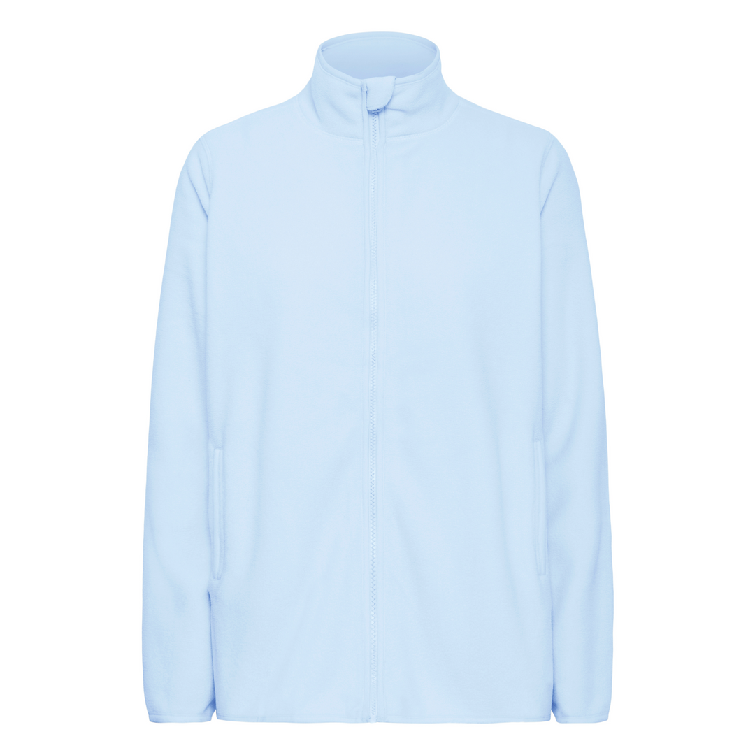 Fransa Fleecejakke - Cashmere Blue - Butik VIVI