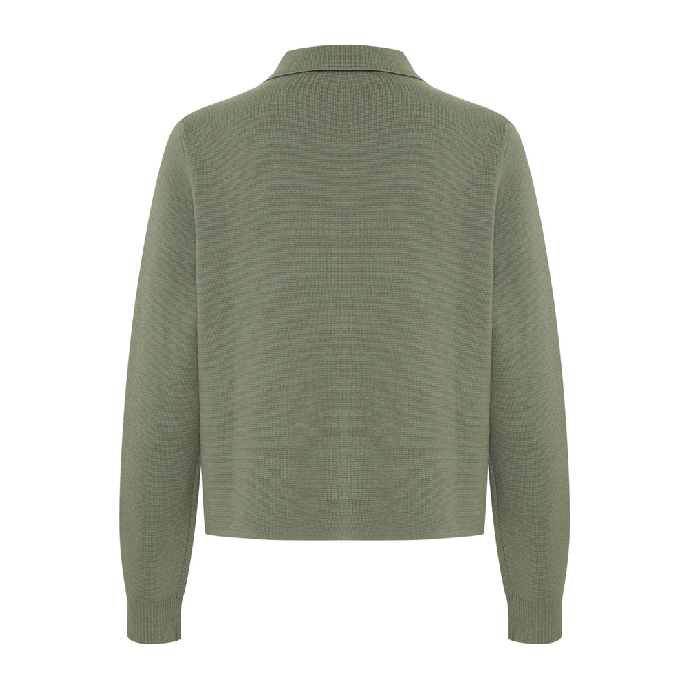 Fransa FRITA Cardigan - Agave Green - Butik VIVI