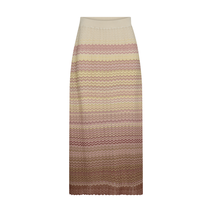 Mos Mosh Zig Zag Knit Skirt - Powder Pink