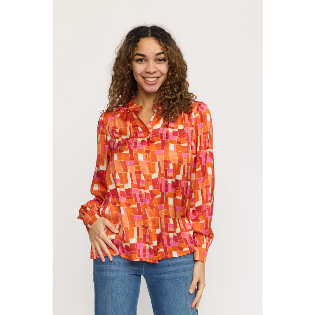 2Biz Skjorte - Coral - Butik VIVI
