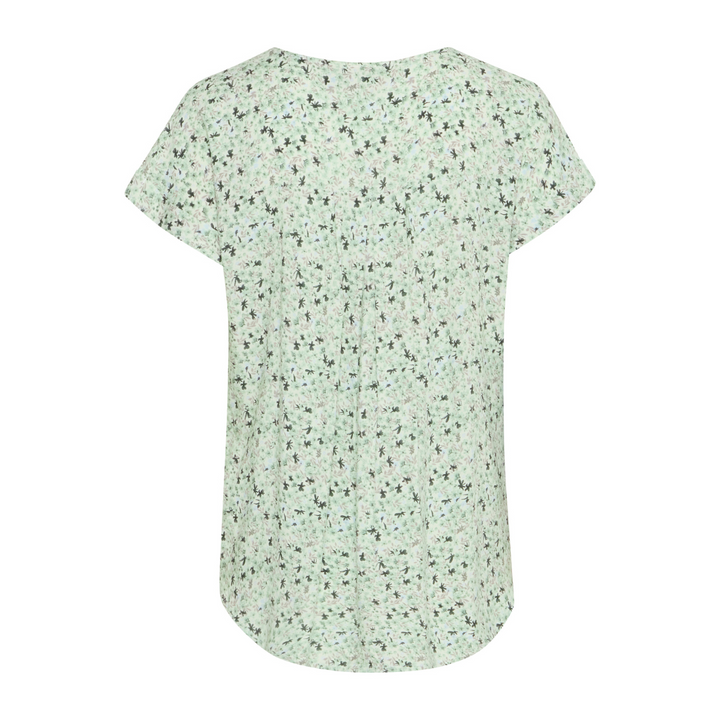 Fransa FRHEAT BL 1 Bluse - iceberg green art