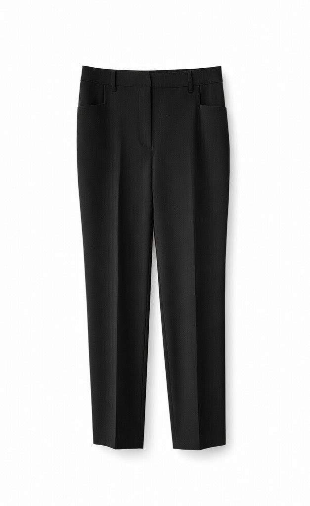 Barbara Lebek Bukser  - Black - Butik VIVI
