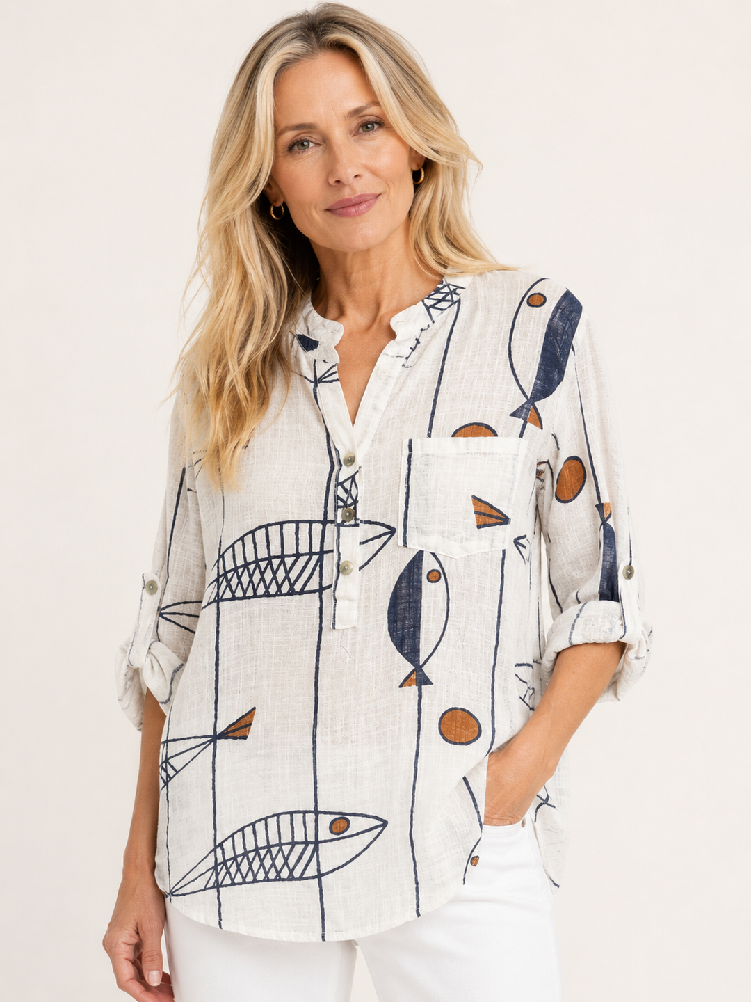 ART.9 Bluse Print 16