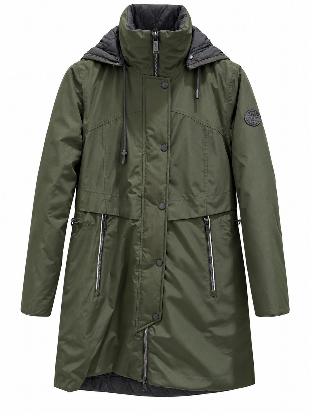 Frandsen Vendbar Jakke - Dark Green/Black - Butik VIVI