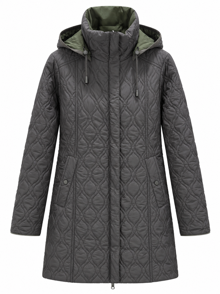 Frandsen Vendbar Jakke - Dark Green/Black - Butik VIVI