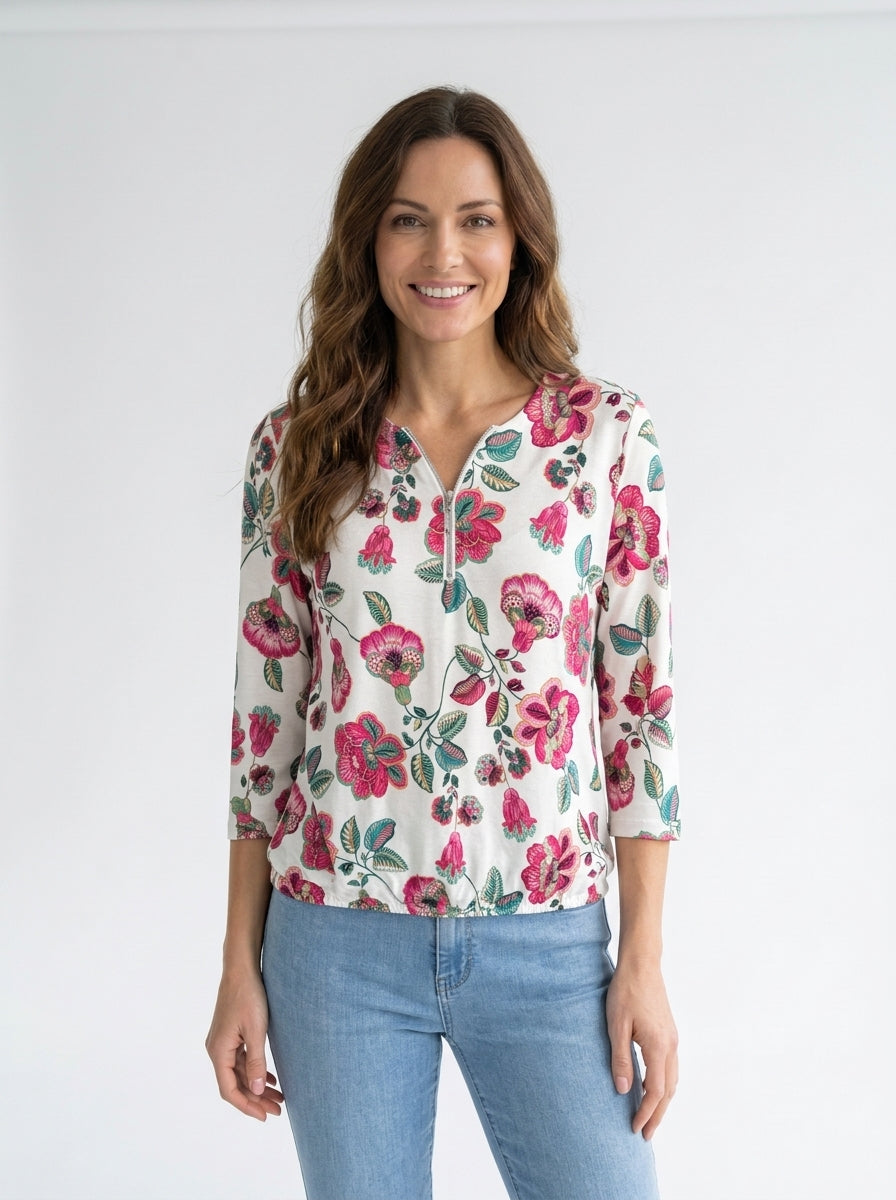 Luzzo Musse Bluse - Print 1 - Butik VIVI