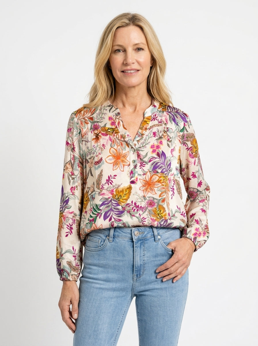 Luzzo Karli Bluse - Print 22 - Butik VIVI