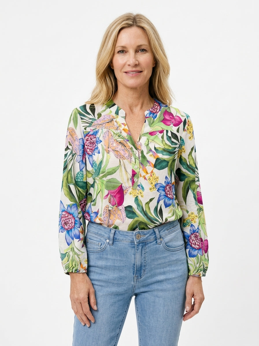 Luzzo Karli Bluse - Print 25 - Butik VIVI