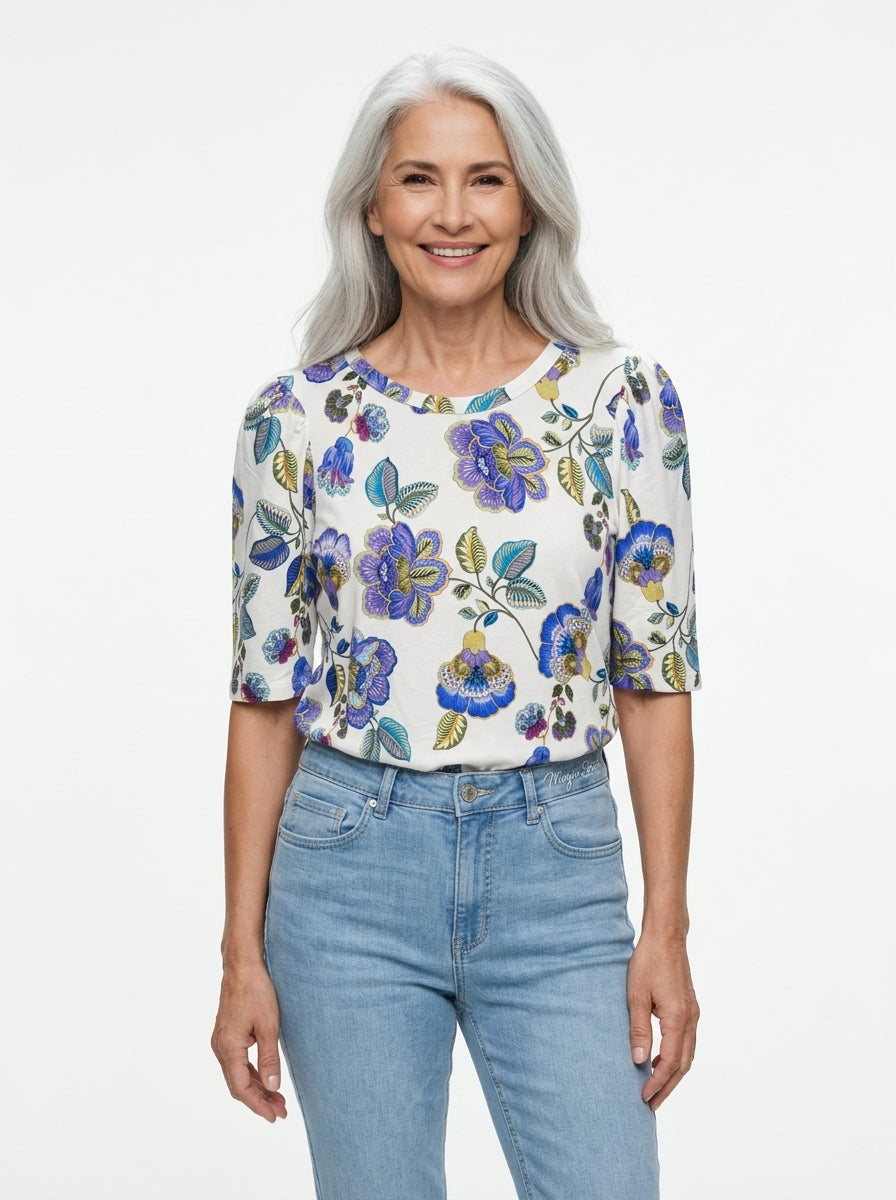 Luzzo Margot Bluse - Print 15 - Butik VIVI