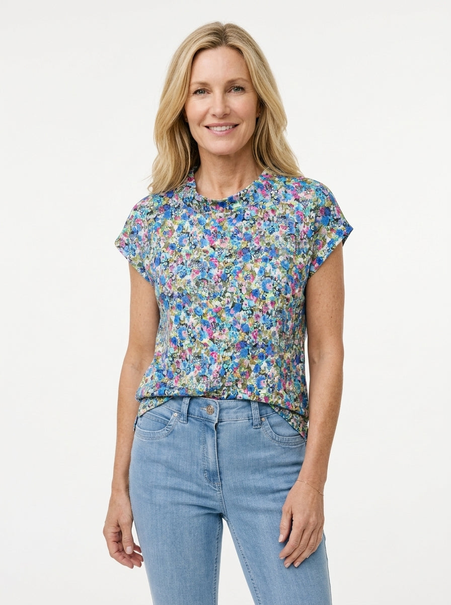 Luzzo Mini Bluse - Print 14 - Butik VIVI