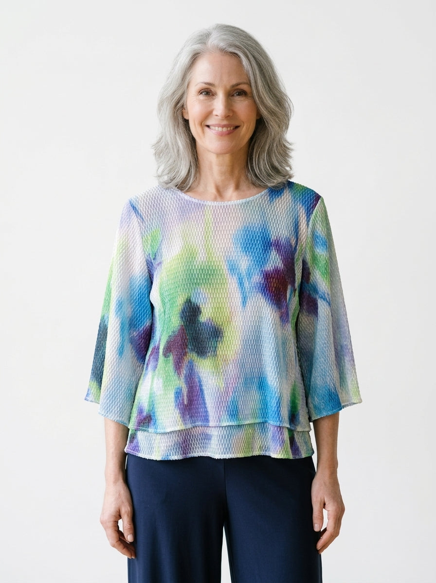 Luzzo Joy Bluse - Print 36 - Butik VIVI