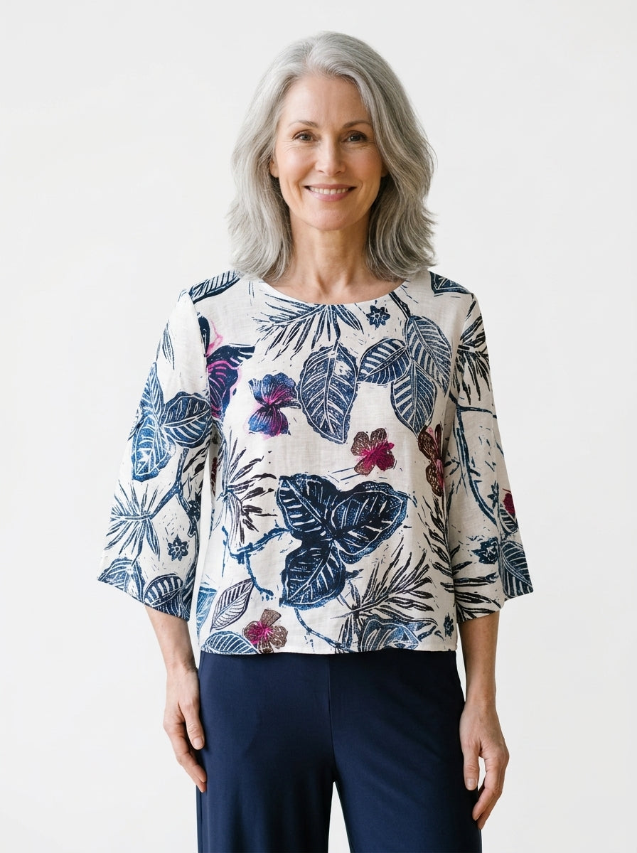 Luzzo Joy Bluse - Print 37 - Butik VIVI