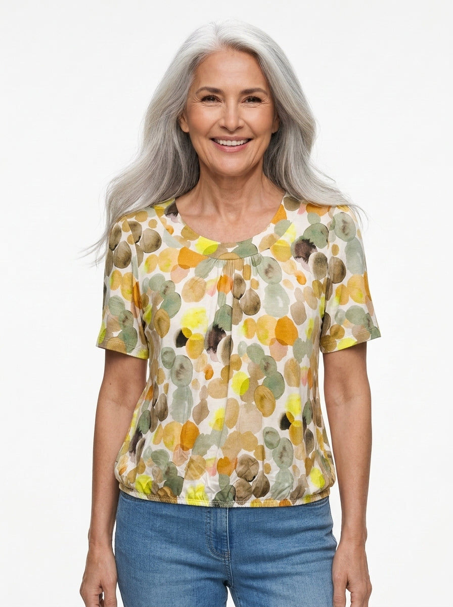 Luzzo Line Bluse - Print 20 - Butik VIVI