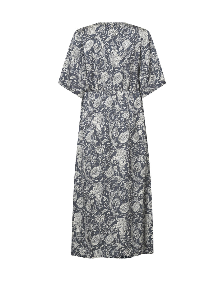 Mos Mosh MMHosh Winding Kjole - India Ink - Butik VIVI