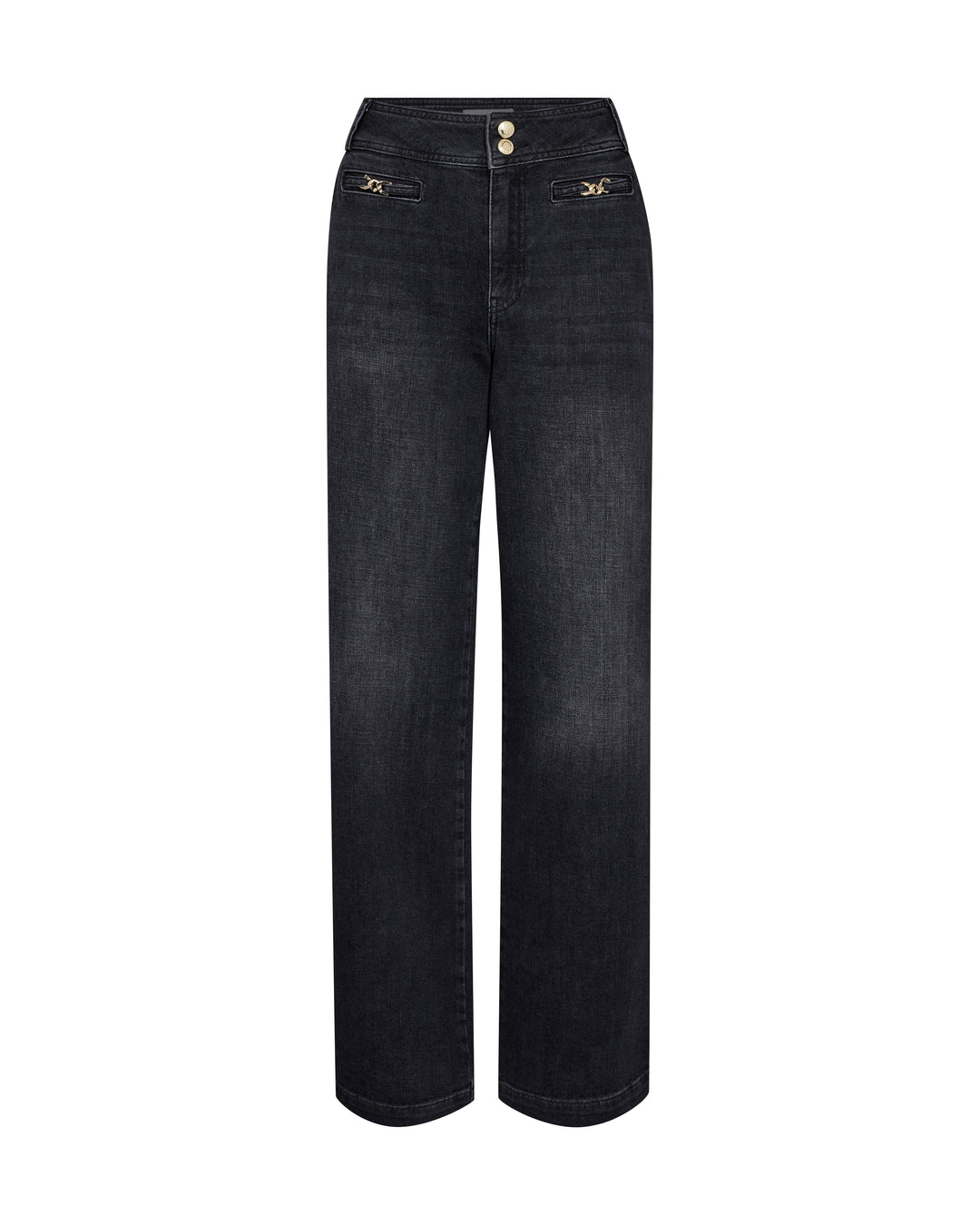 Mos Mosh MMCandia Peach Jeans Jeans - 801 Black - Butik VIVI
