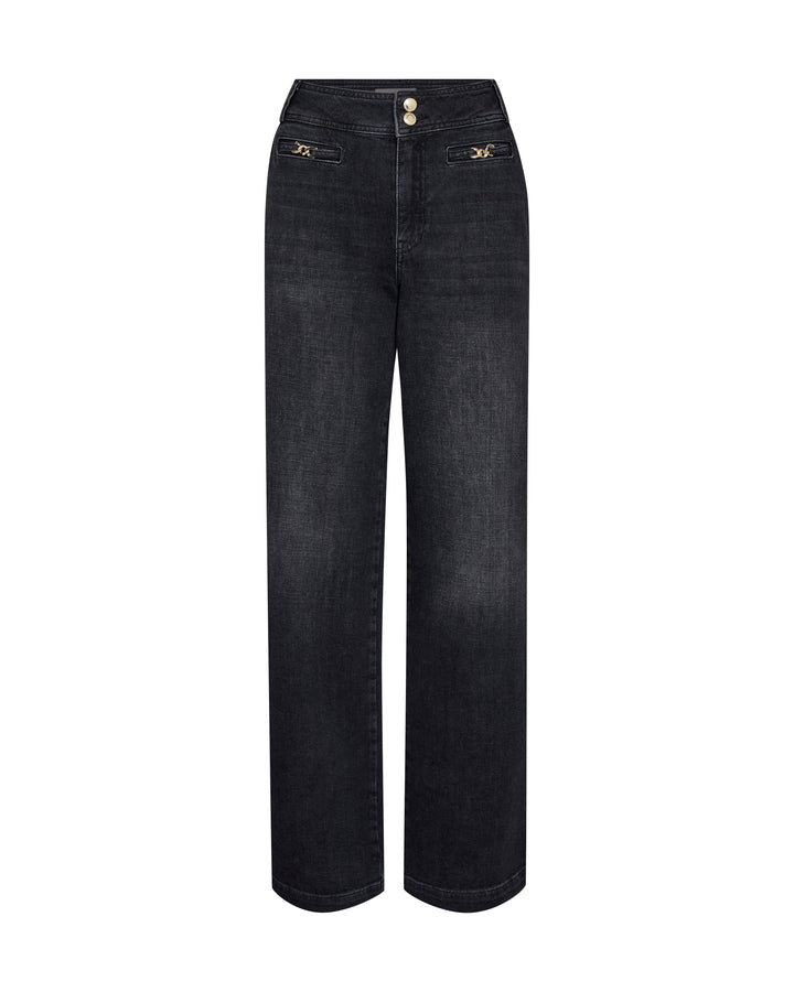 Mos Mosh MMCandia Peach Jeans Jeans - 801 Black - Butik VIVI