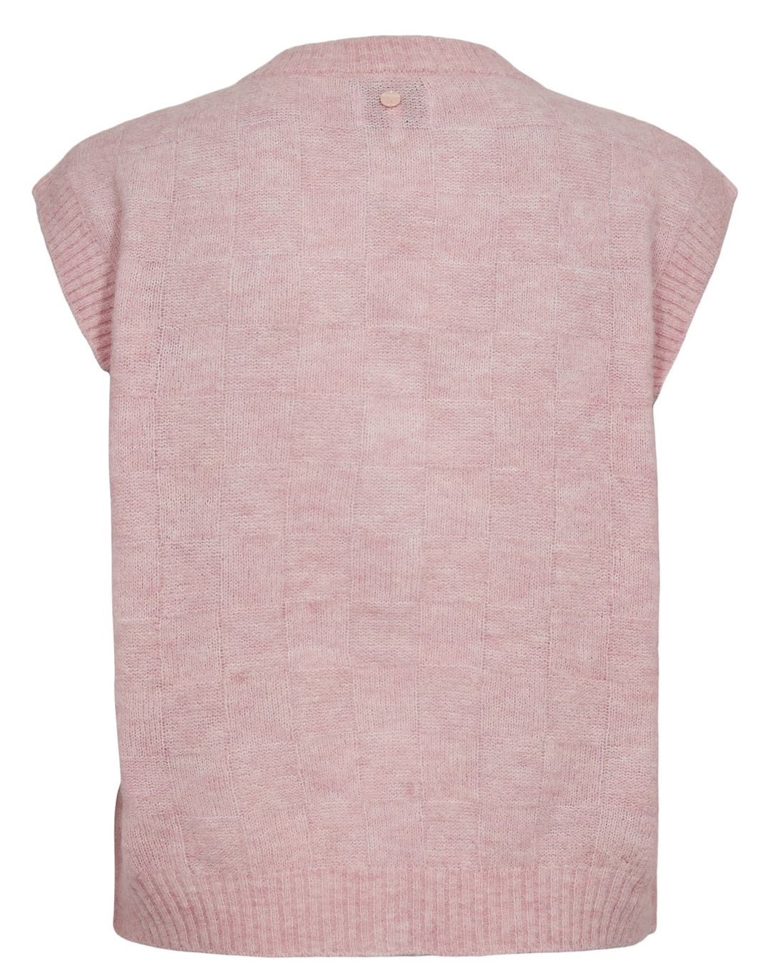 Nümph NURIETTE CHECK Vest - Pink Lady