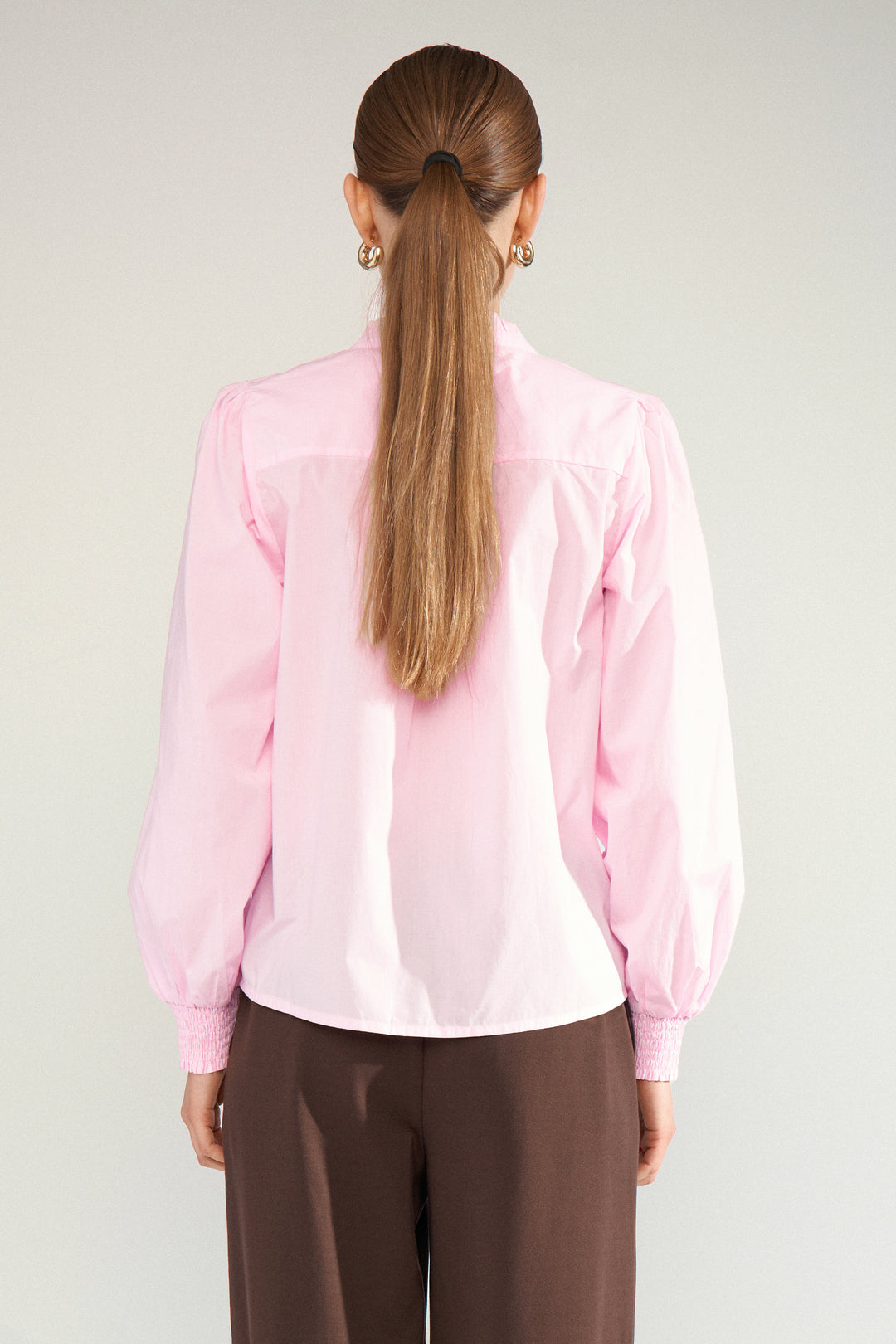 Nümph NUTENJA V-NECK Skjorte - Pink Lady