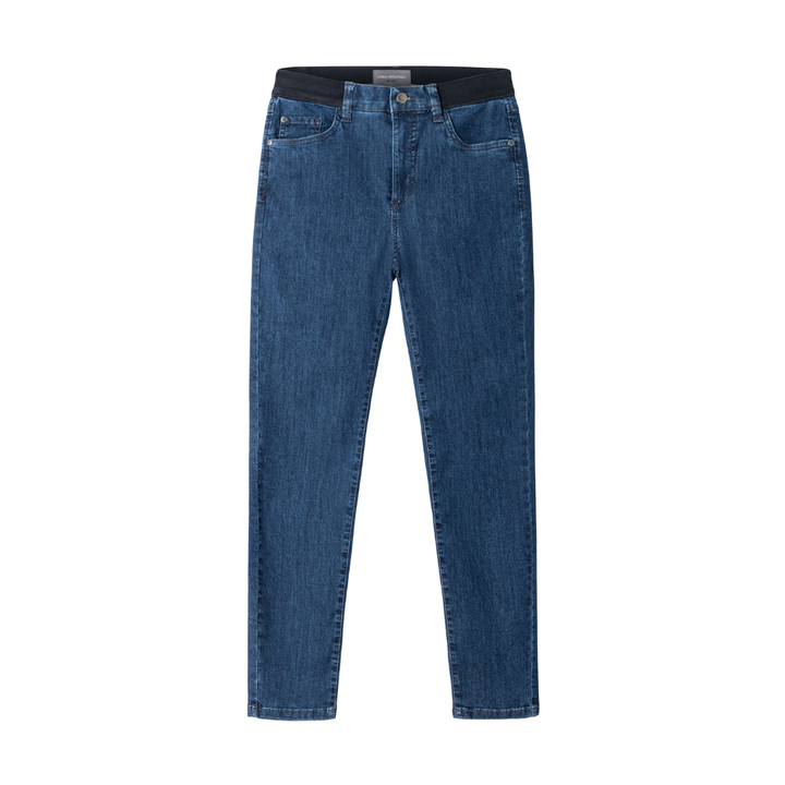 Anna Montana 1973 ANGELIKA SLIM FLEXI ROM Bukser - Stone Wash