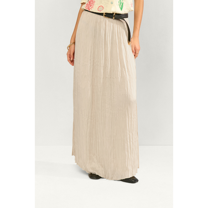 Nümph NUFEA Nederdel - Whitecap Gray - Butik VIVI