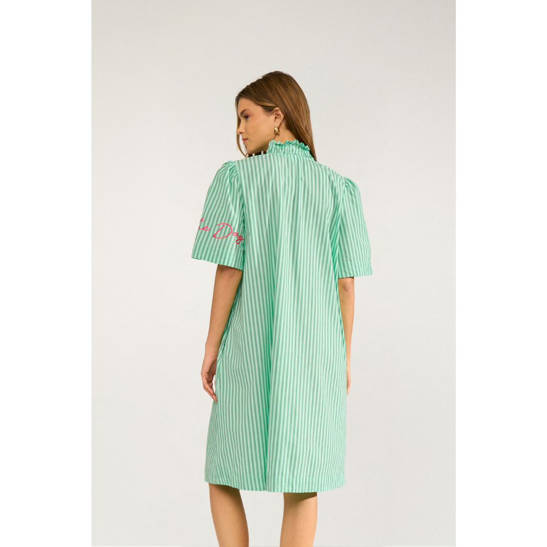 Nümph NUSEANNE Kjole - Absinthe Green - Butik VIVI