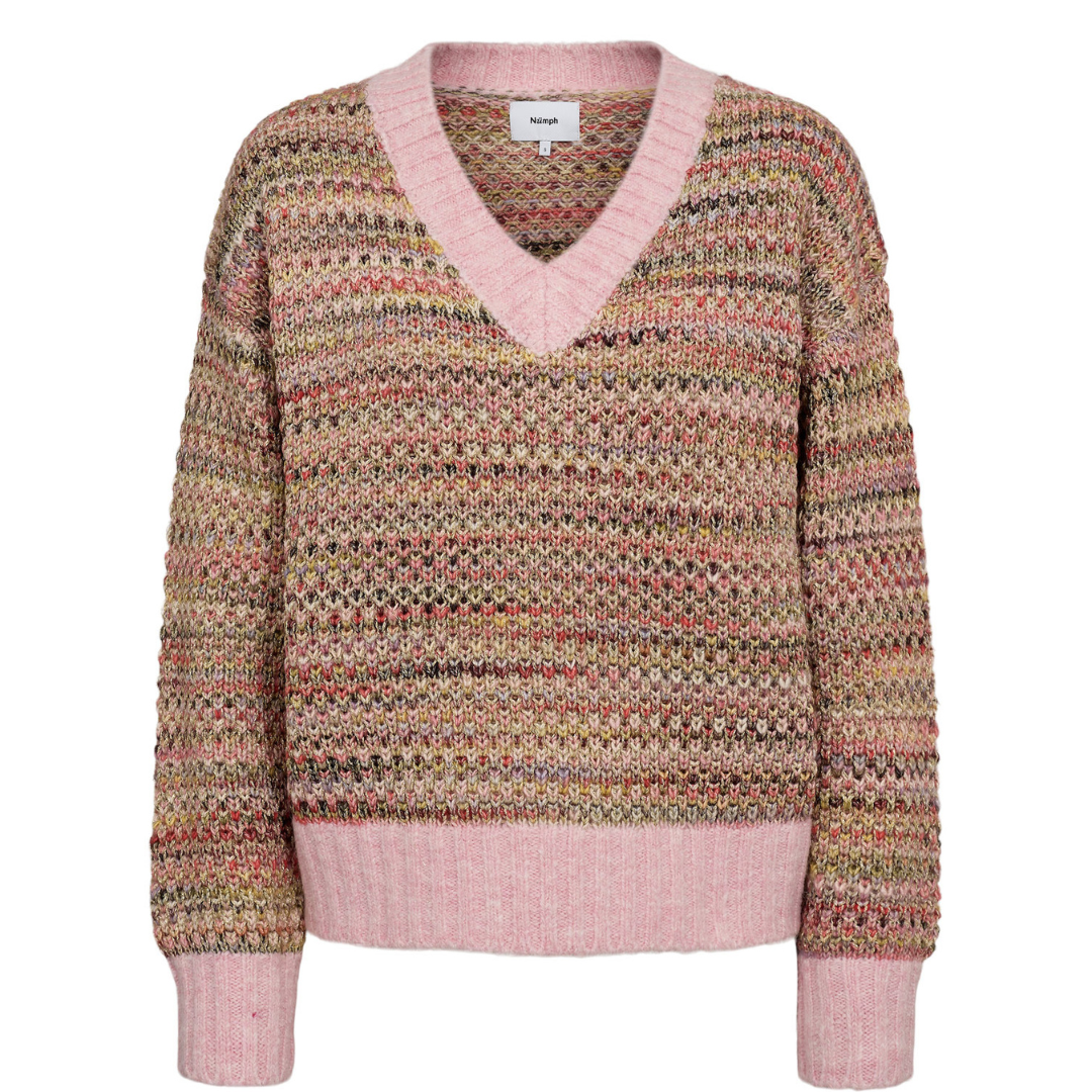 Nümph Nusamia Pullover Strik - Rosy Touch