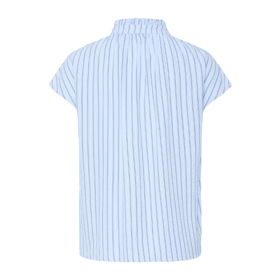Fransa FRSTARLA SH 1 Skjorte - Blue White Stripe - Butik VIVI