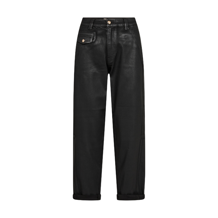 Mos Mosh MMAymen Coated Bukser - Black, 32'