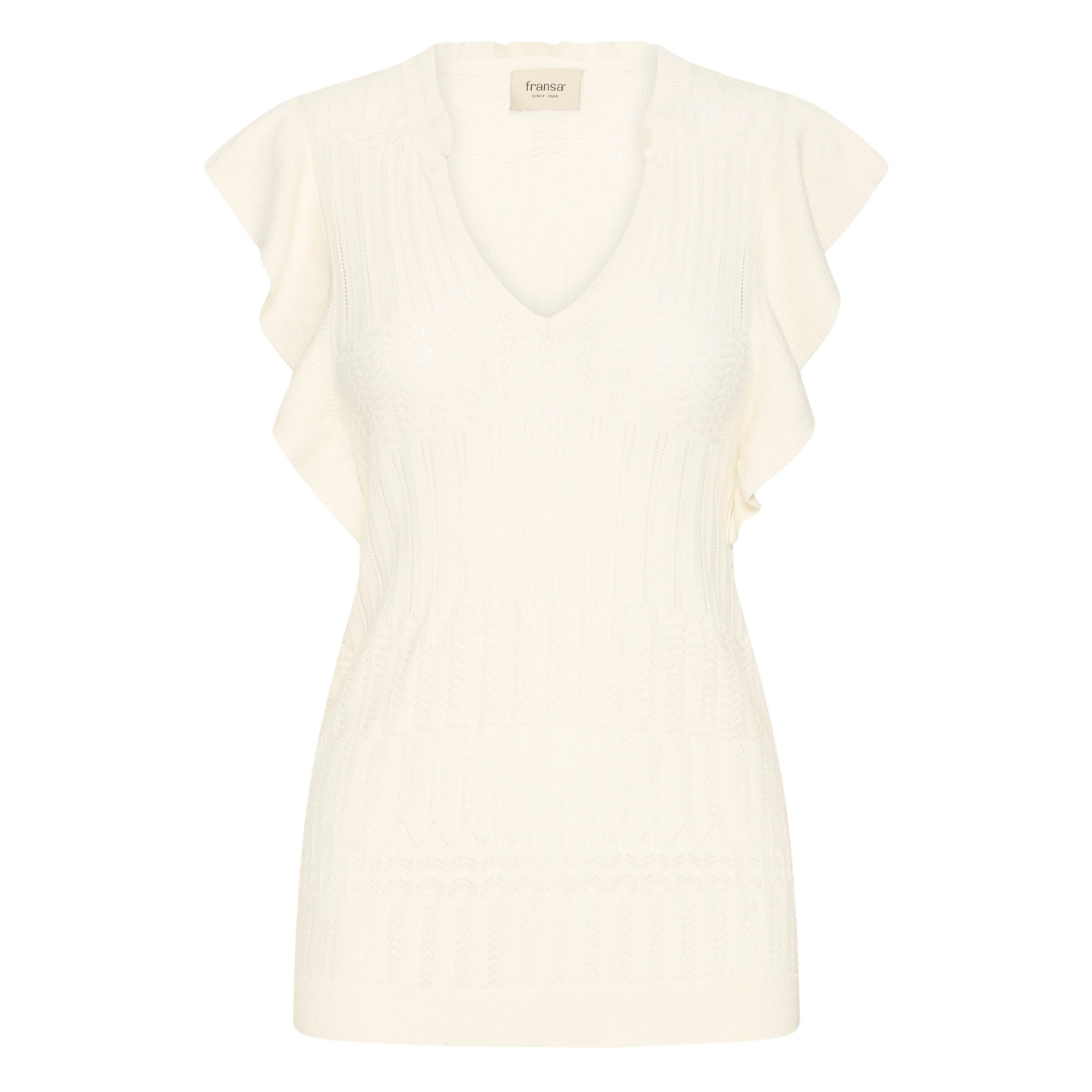 Fransa FRLORA PU 3 Bluse - Whisper White - Butik VIVI