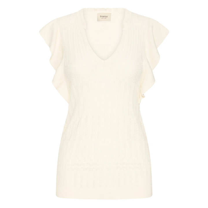 Fransa FRLORA PU 3 Bluse - Whisper White - Butik VIVI