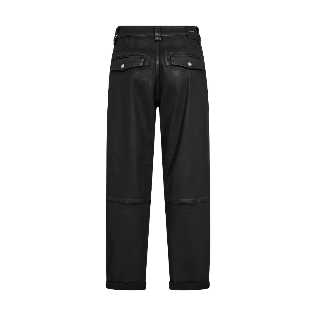 Mos Mosh MMAymen Coated Bukser - Black, 32'
