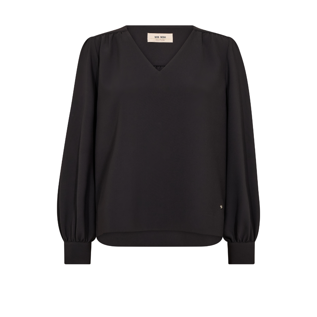 Mos Mosh MMKylie Miley Bluse - Black