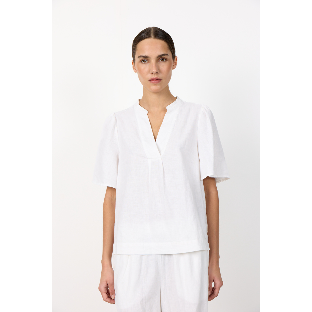 Levete Room LR-NAJA 32 Bluse - White - Butik VIVI