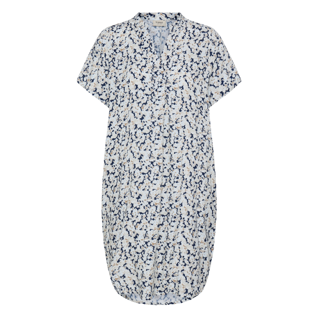 Fransa FRHEAT TU 1 Tunika - Navy Boho Floral - Butik VIVI