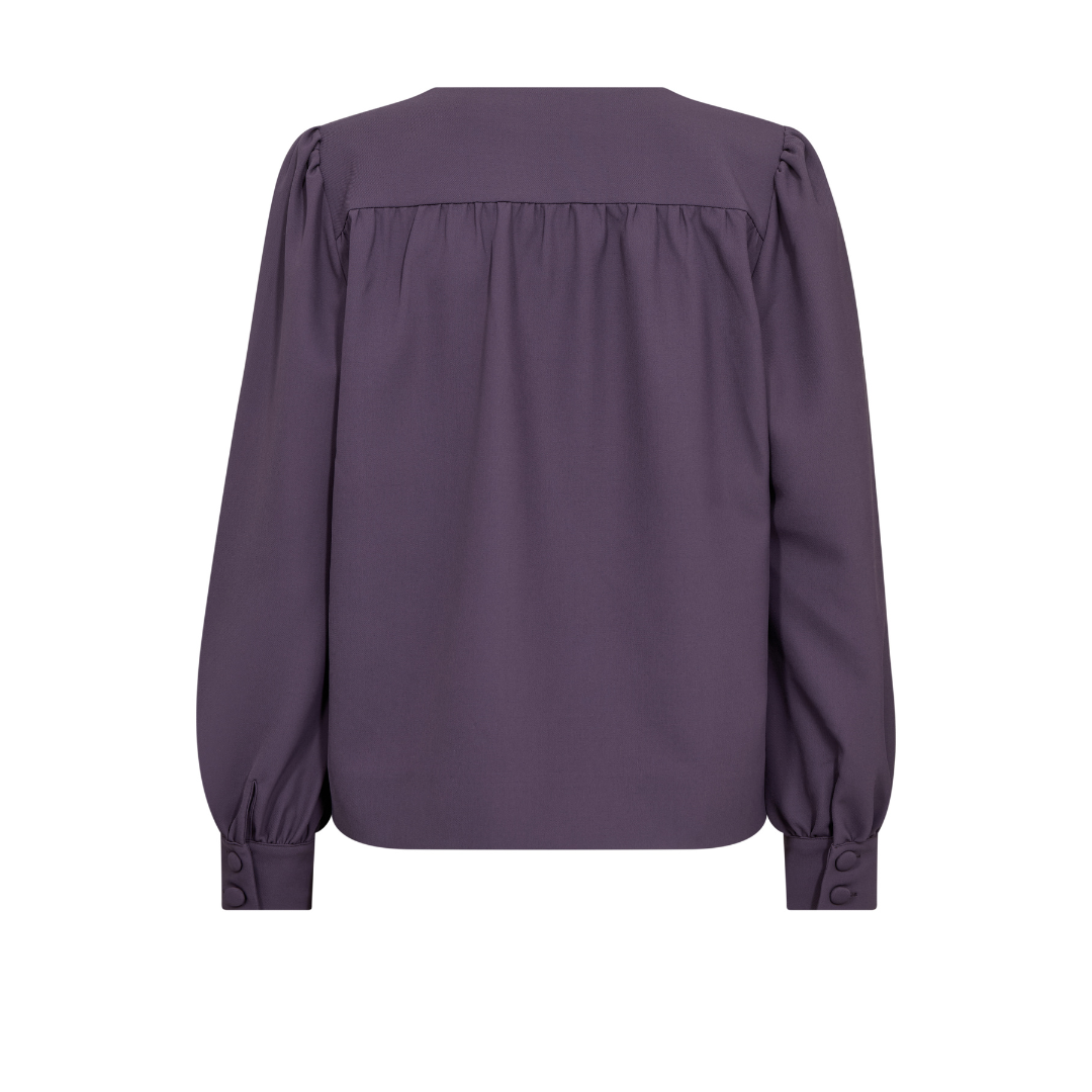 Mos Mosh MMKylie Miley Bluse - Sweet Grape