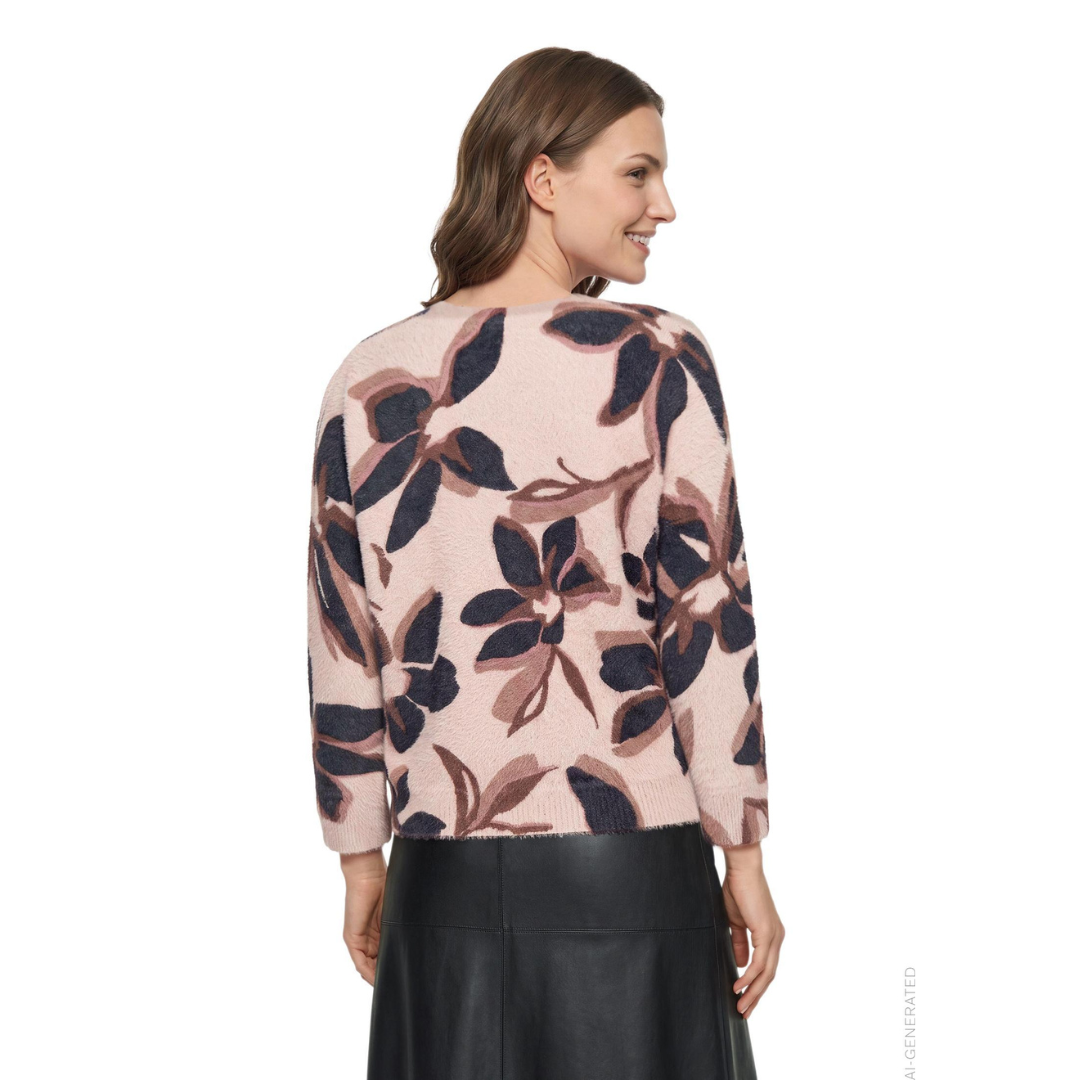 Betty Barclay  Strik - Rosé/Black - Butik VIVI
