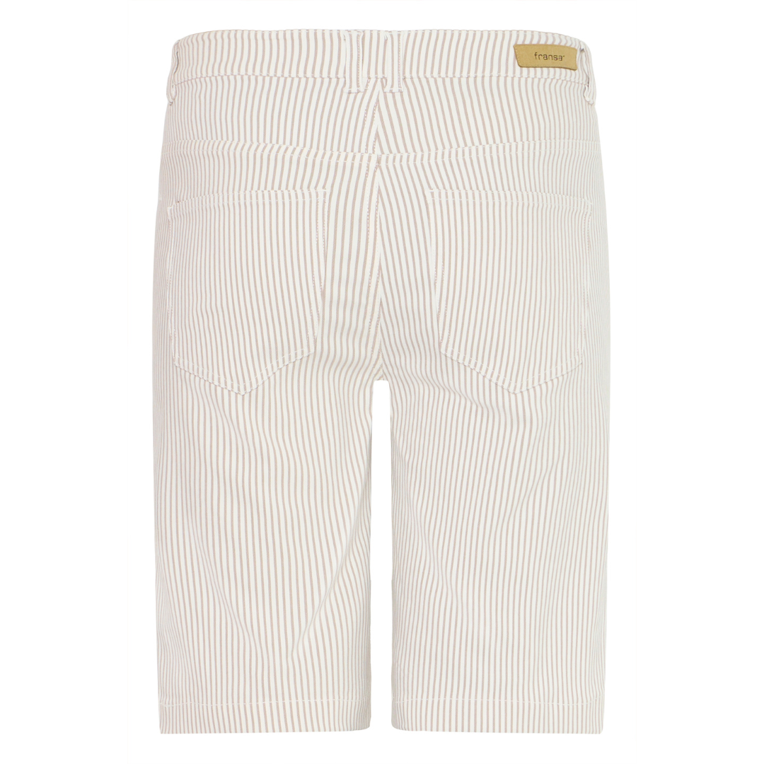 Fransa FRENA SHO 2 Shorts - Savannah Stripe - Butik VIVI
