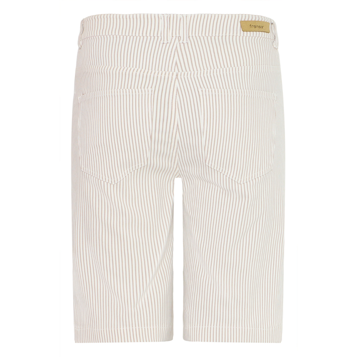 Fransa FRENA SHO 2 Shorts - Savannah Stripe - Butik VIVI