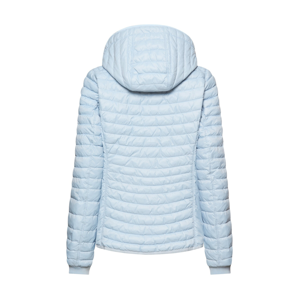 Camel Active  Lightweight quilted Jakke - Light Blue - Butik VIVI