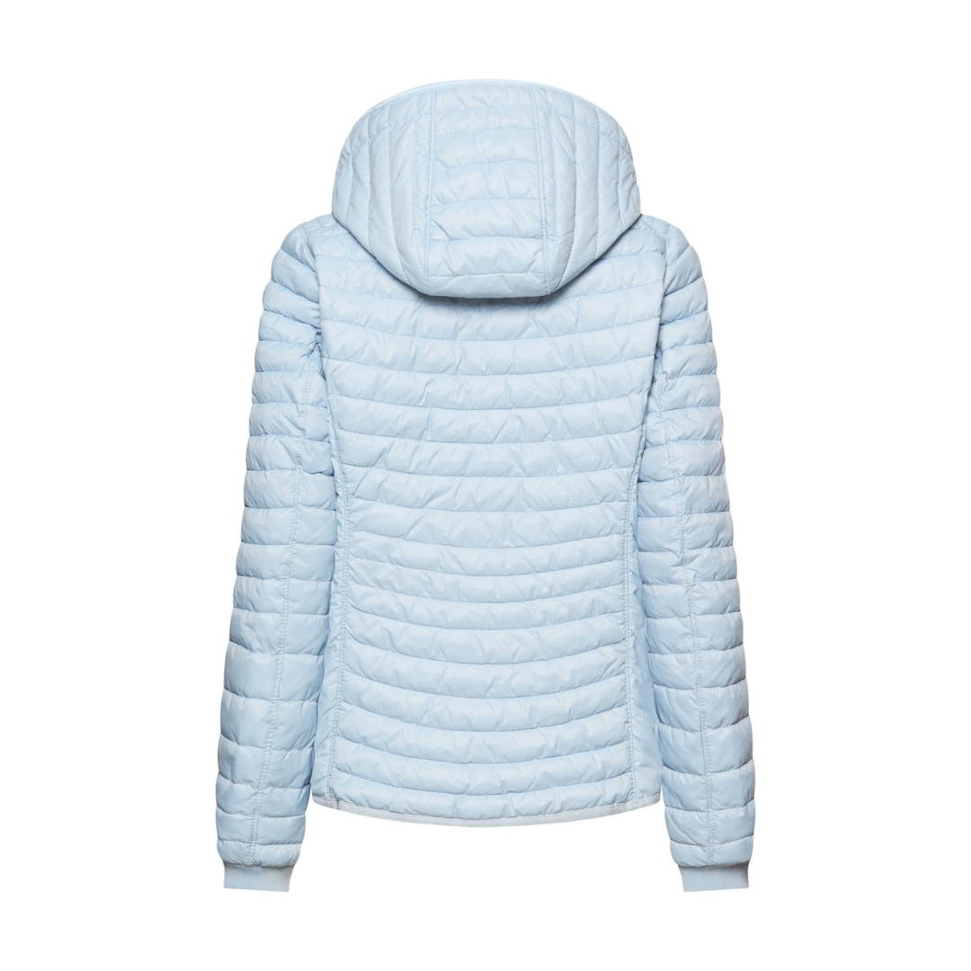 Camel Active  Lightweight quilted Jakke - Light Blue - Butik VIVI