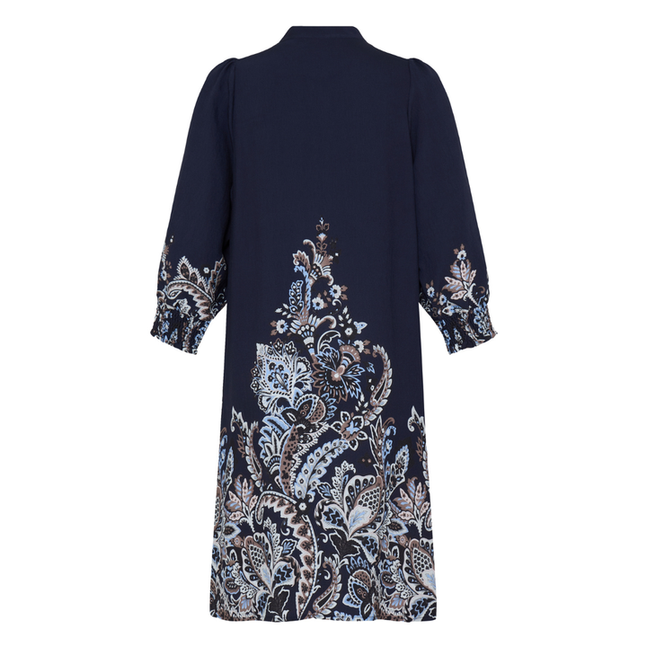 Fransa FRADARA DR 2 Kjole - Navy Blazer Paisley - Butik VIVI