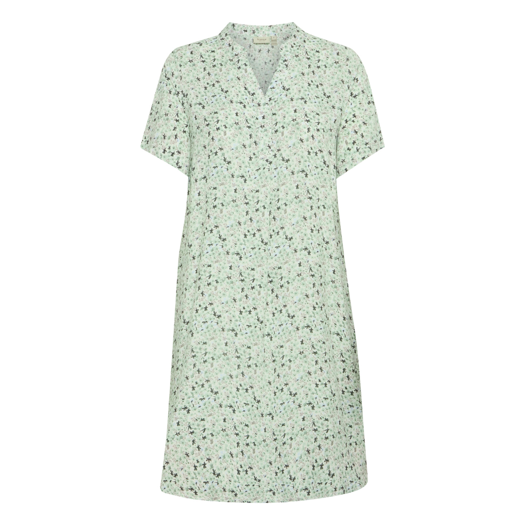 Fransa FRHEAT TU 1 Tunika - Iceberg Green Art - Butik VIVI