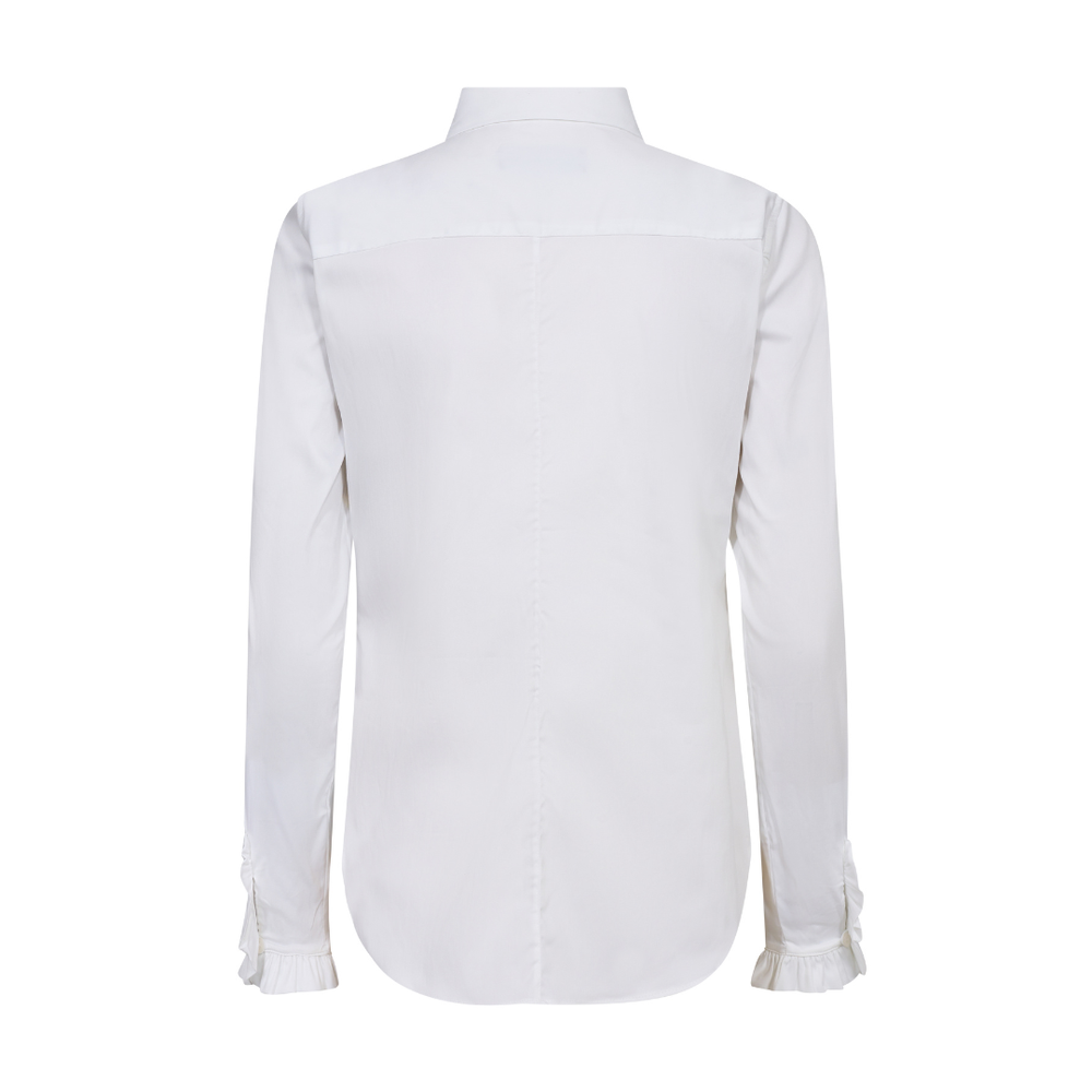 Mos Mosh MMMattie Flip Skjorte - White - Butik VIVI