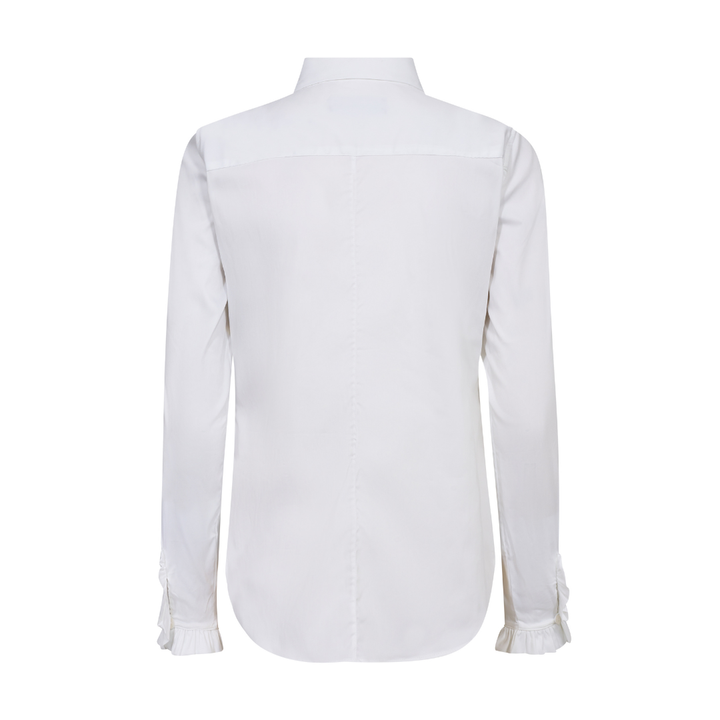 Mos Mosh MMMattie Flip Skjorte - White - Butik VIVI