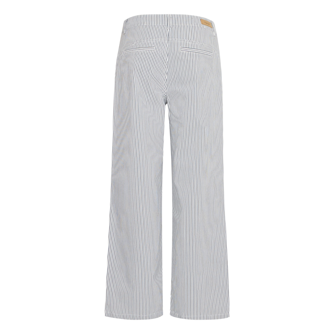 Fransa FRENA TESSA PA 2 Bukser - BIRCH W. NAVY BLAZER STRIPE - Butik VIVI
